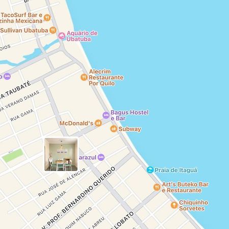 Kitnet Itagua Ubatuba Apartman Kültér fotó